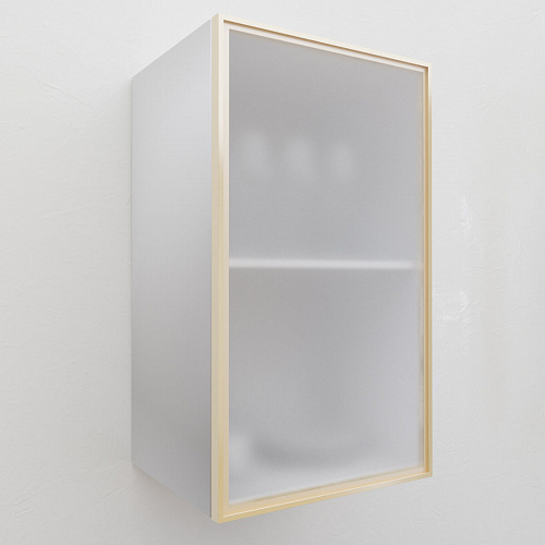 Фасад со стеклом из алюминиевого профиля 400х700