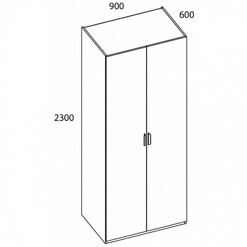 Шкаф MODERN 2DG Z Персидский жемчуг