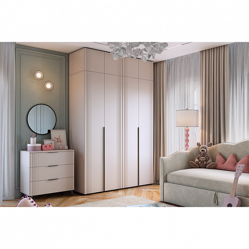 Антресоль двухдверная Катрин 116.01 кашемир/фрапучино матовый