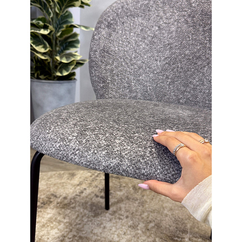 Стул Kenner 307SD черный/серый B12