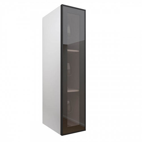 Фасад со стеклом из алюминиевого профиля 200х900