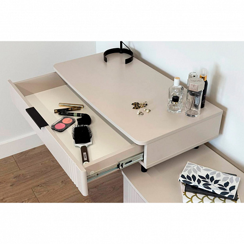 Туалетный столик Катрин М кашемир/фрапучино матовый