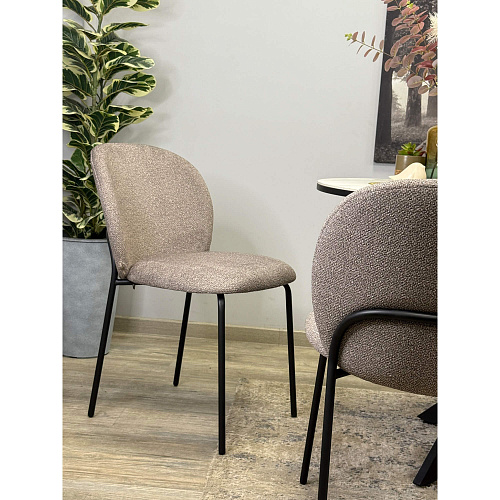 Стул Kenner 307SD черный/капучино B04