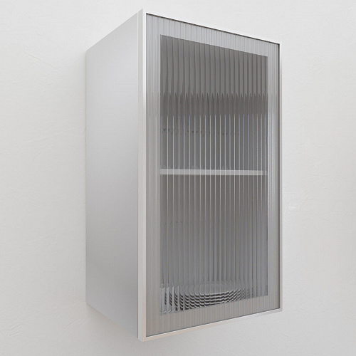 Фасад со стеклом из алюминиевого профиля 400х700