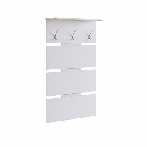 Вешалка Реал 2 белое дерево