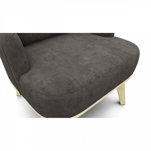 Кресло отдыха Комфорт-5 Низкая спинка FRESCA STONE/Бесцветный