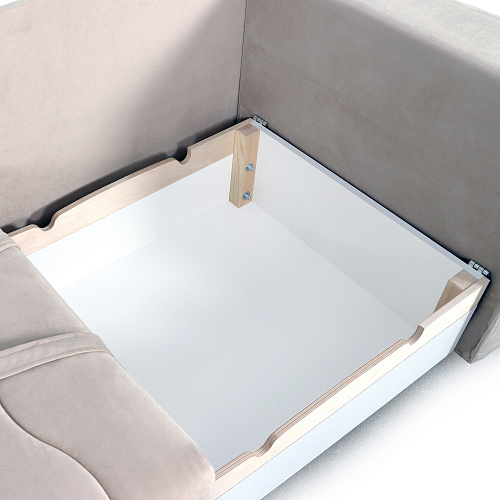 Диван Орион Мора бежевый Левый