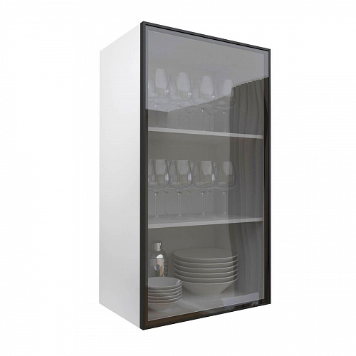 Фасад со стеклом из алюминиевого профиля 500х900