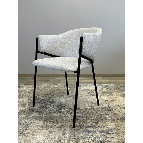 Стул Kenner 308SD черный/серебристый B06