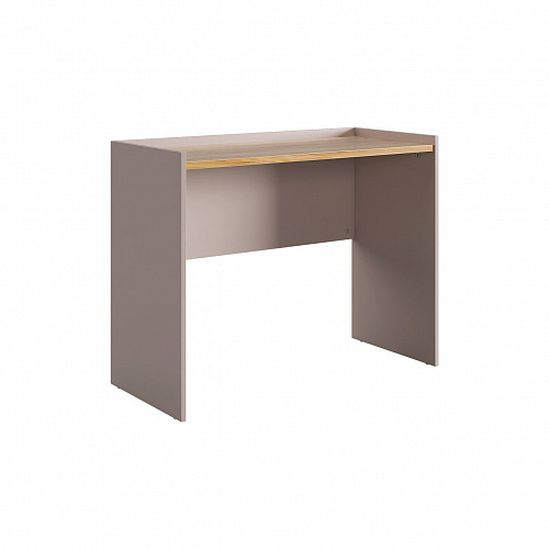 Стол письменный Доминика кашемир/дуб крафт золотой