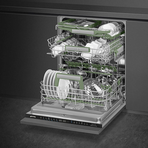 Посудомоечная машина Smeg STL7324AQL