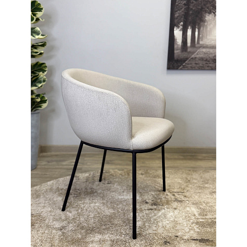 Стул Kenner 313SD черный/бежевый E30