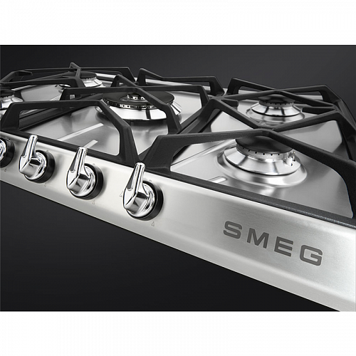 Встраиваемые газовые панели SMEG SR975XGH