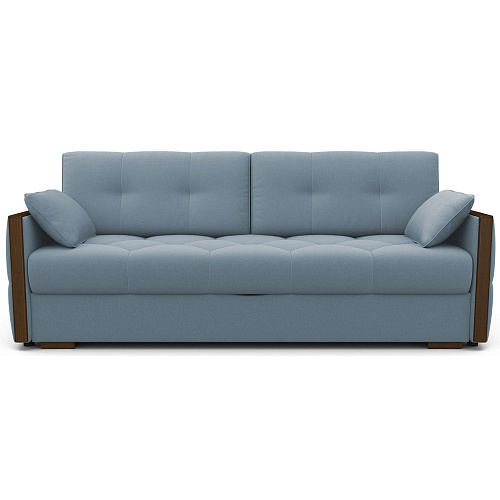 Диван САНДРА CATANIA DUSTY BLUE/Орех