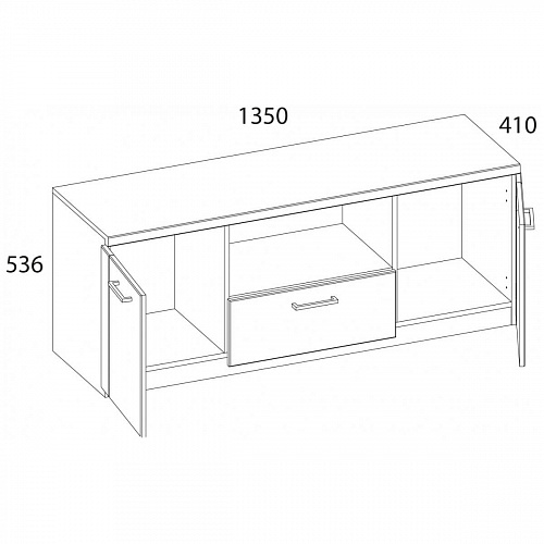 Гостиная DOORSET №1 Дуб наварра
