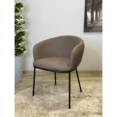 Стул Kenner 313SD черный/какао E33