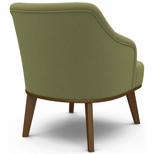 Кресло отдыха Комфорт-5 Низкая спинка CATANIA FOREST/Орех