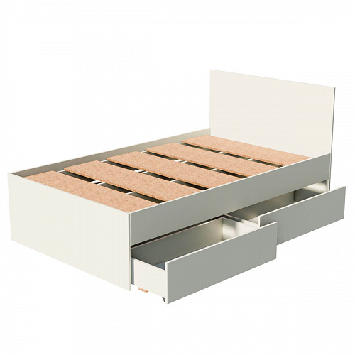 Кровать односпальная Мори КРМЯ 1200х2000 Сатин