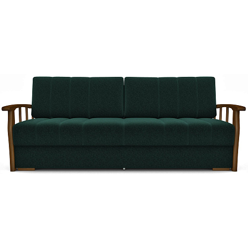 Диван БАРОН SENSEY BOTLE GREEN/Орех