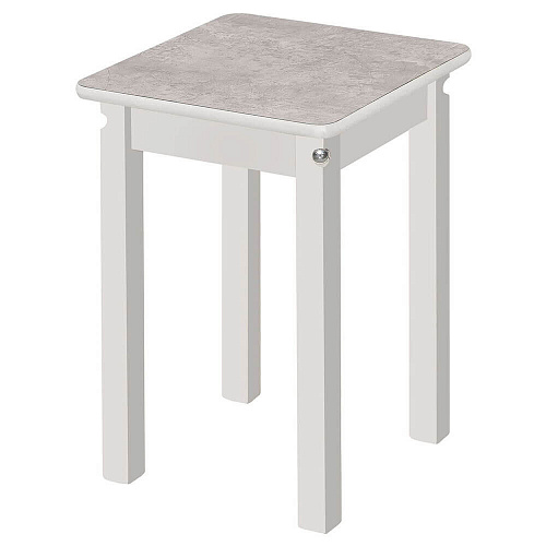 Табурет ПН Снег/Бетао матовый