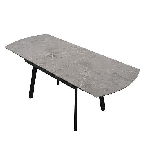 Стол обеденный керамический Барон Серый