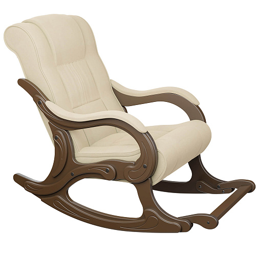 Кресло-качалка Модель 77 орех антик шпон/Ultra Sand