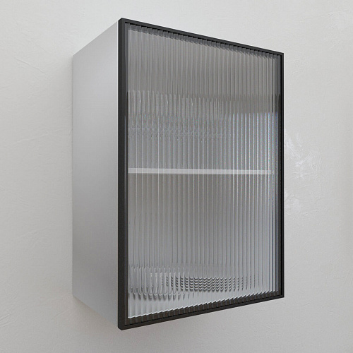 Фасад со стеклом из алюминиевого профиля 500х700