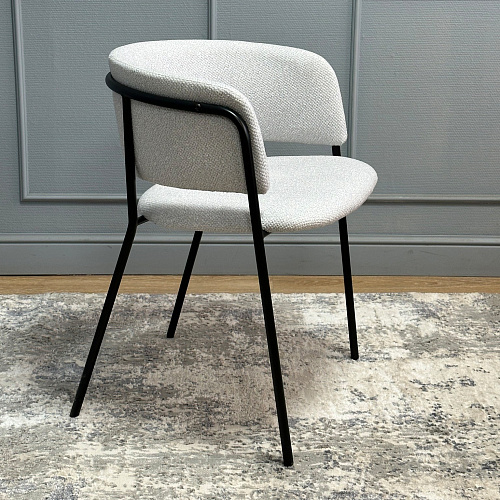 Стул Kenner 303SD черный/серебристый B06