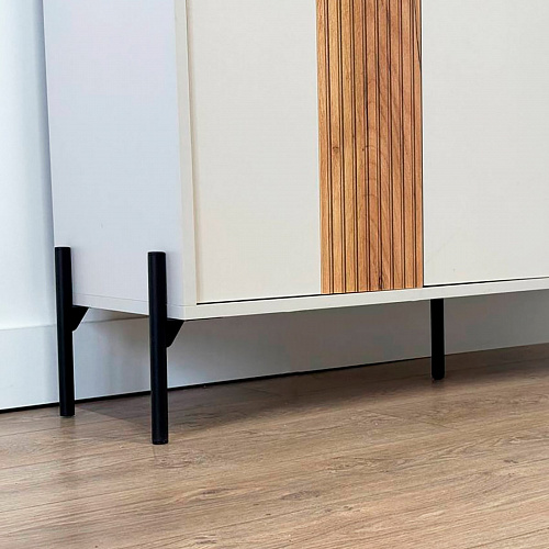 Комод Доминика кашемир/дуб крафт золотой