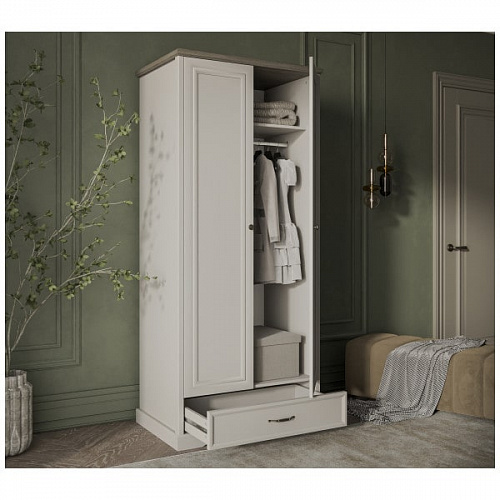 Шкаф TOSCANA NEW 2DG1S Персидский жемчуг/Каньон