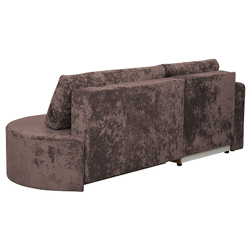 Угловой диван Каир (правый) PLUSH CHOCOLATE