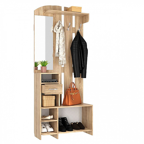 Прихожая Мила дуб сонома