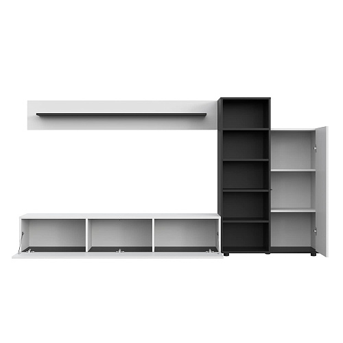 Гостиная НК AMAZON Белый/Черный