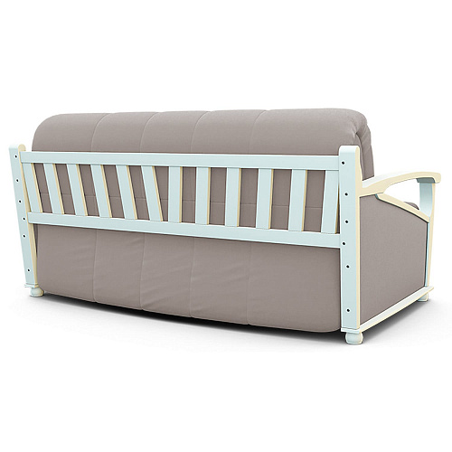 Диван Глория-Аккордеон (массив) CATANIA SMOKE/Снег