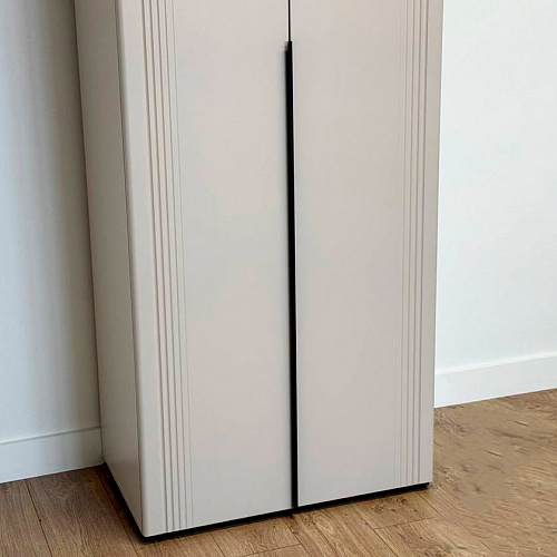 Шкаф двухдверный Катрин М 104.01 кашемир/фрапучино матовый