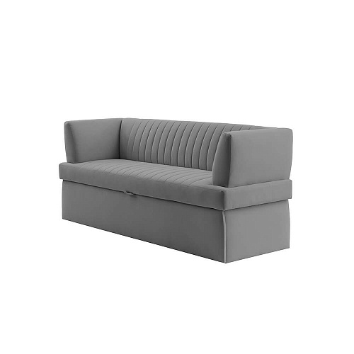 Кухонный диван Прага 183 Мелисса 34 Серый