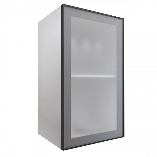 Фасад со стеклом из алюминиевого профиля 400х800