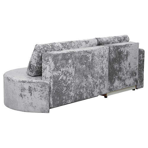 Угловой диван Каир (правый) PLUSH SILVER