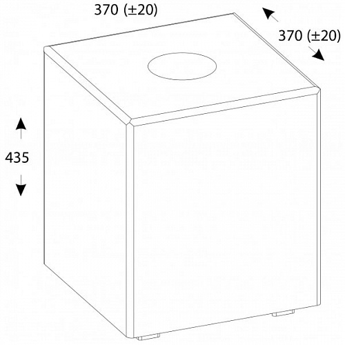 Пуф SILVIA HILTON 17