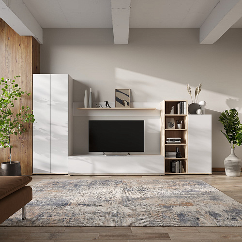 Шкаф НК AMAZON Белый/Сонома