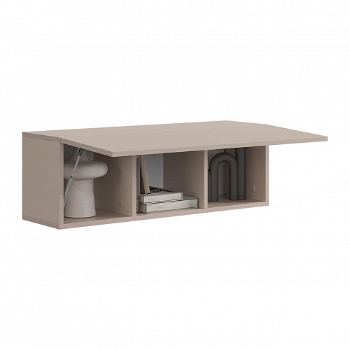 Шкаф навесной Рич кашемир/фрапучино матовый