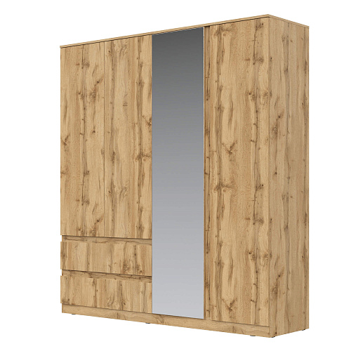 Шкаф НК STERN ШКЯ-4 с зеркалом Дуб вотан