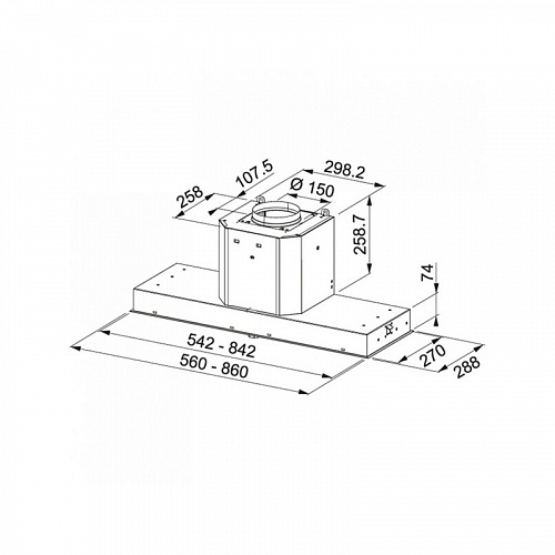 Вытяжка Franke 110.0456.724 110.0456.724