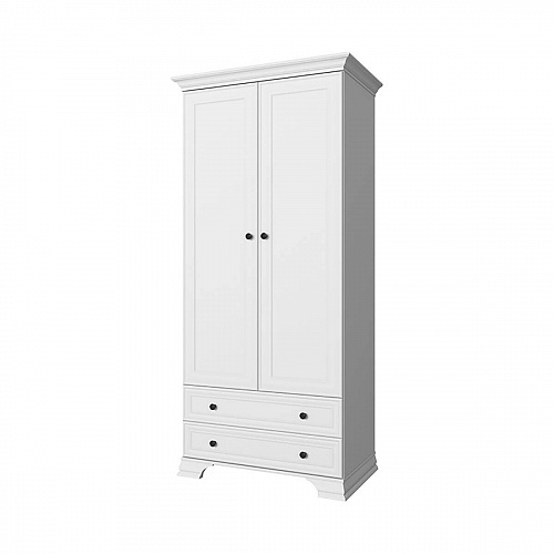 Шкаф 2DG2S TIFFANY Белый