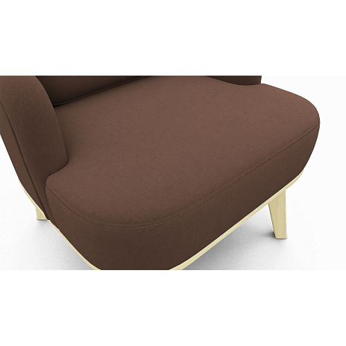 Кресло отдыха Комфорт-5 Низкая спинка CATANIA KORIZA/Бесцветный