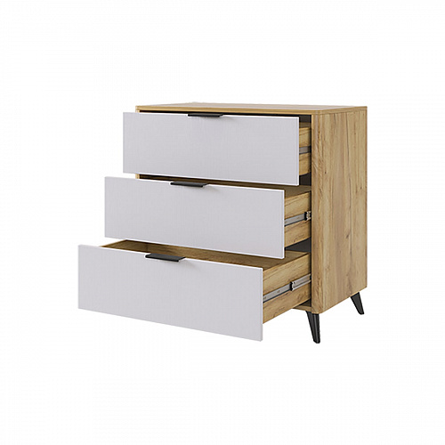 Спальный гарнитур Адам К1 дуб крафт золотой/белое дерево