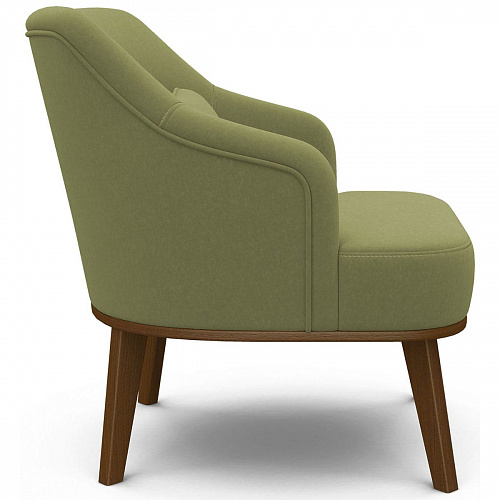 Кресло отдыха Комфорт-5 Низкая спинка CATANIA FOREST/Орех