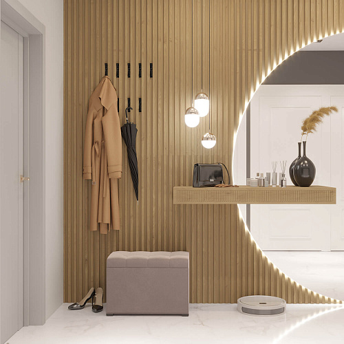 Тумба NOVEL 600(М27) Велюр Кофейный