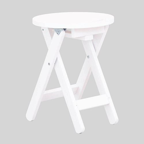 Табурет складной с ручкой Снег