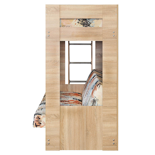 Диван-кровать двухъярусный Новый LENOR 02/Дуб Сонома